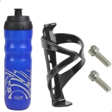 Imagem de Squeeze Garrafinha Caramanhola/ Bike/Academia 500Ml +Supo Az