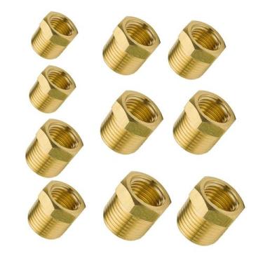 Imagem de Adaptador de redução de buchas Legines NPT 1/4M a 1/8F 3/8M a 1/4F