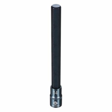 Imagem de HARFINGTON Soquete hexagonal de impacto de 1/5.1 cm H14 (14 mm) soquete métrico de 20 cm de comprimento S2 aço 6 pontos para adaptador de furadeira elétrica, azul