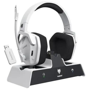 Imagem de Fone De Ouvido Gamer Sem Fio NUBWO G06 pro Com Estação De Carregamento