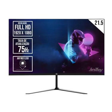 Imagem de Monitor Led Brazilpc 21.5 Antireflexo Full Hd 75hz Preto