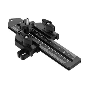 Imagem de Guia de gabarito de serra de mesa de rolamento de rolo unidirecional de segurança Thin Rip Jigs para cortes repetitivos de tiras estreitas, serve para slot T de 3/20.3 cm x 3/10.2 cm e ranhura U, slot