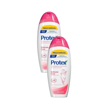 Imagem de Kit 2 Sabonete Íntimo Protex Cuidado íntimo Delicate Care Preço Especial