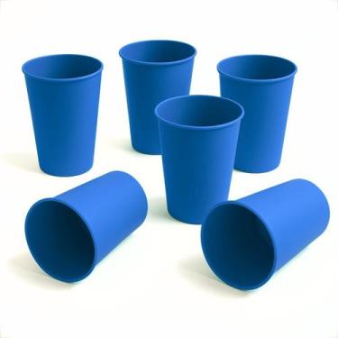 Imagem de 25 Copos de Plasticos Kit Copos Coloridos 200ml Infantil Reutilizavel 