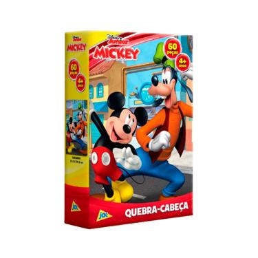 Imagem de Quebra-Cabeça 60 Peças Mickey e Pateta - Toyster