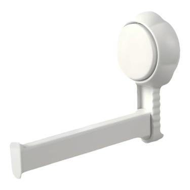 Imagem de Suporte Porta Papel Higiênico Parede Banheiro Ventosa