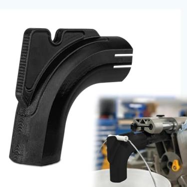 Imagem de Para acessórios de serra de esquadria Dewalt, para coletor de poeira Dewalt, porta de poeira universal para a maioria das serras de esquadria Dewalt, serve para balde padrão de 5 galões, sem