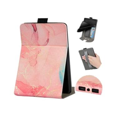 Imagem de Akacy Capa protetora de couro PU para Kindle Paperwhite 6.0 polegadas 11ª geração lançada em 2022/2024 (Modelo: C2V2L3/RS23CV) vem com alça e suporte (7)