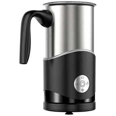 Imagem de LUMINFLY Espumador elétrico instantâneo e vaporizador, aço inoxidável multifuncional de leite, cappuccino latte ideal para agitação de aquecimento e capacidade de 350 ml