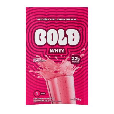 Imagem de Bold Whey 30g Sabor Mousse De Morango