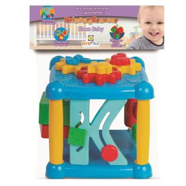 Imagem de Divplast Brinquedo Bloco Baby Brincar e Crescer