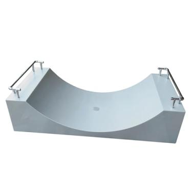 Imagem de YIJU Mini rampa de skate de dedo, acessórios resistentes, versáteis e portáteis para desenvolver a coordenação Ideal para presentear e treinar os