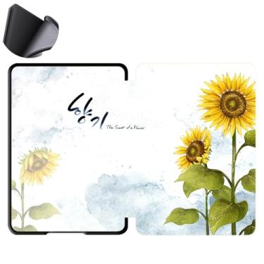 Imagem de Yzlvigrous Capa para Kindle Paperwhite 12th/Coloroft Signature Edition 1ª Geração 2024, Tampa Traseira de TPU Macia de 7 Polegadas com Sono/despertar Automático, Modelo: SA569P/SA59CP/SA568B