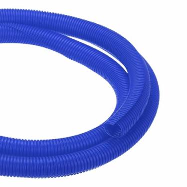 Imagem de DMiotech Tubo dividido de tear de arame de 15,2 m, protetores de cabo da gestão flexível de cabos de conduíte para escritório, casa, jardim, azul