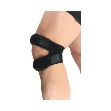 Imagem de Bandagem De Suporte Para Joelho Pressurizada E Elástica Para Basquete,
