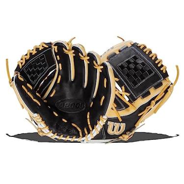 Imagem de Wilson Luva Fastpitch 2022 A2000 P12 de 30,5 cm - arremesso para a direita, preta/marrom