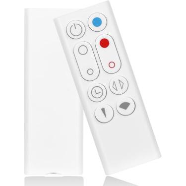 Imagem de Novo controle remoto de ventilador de substituição compatível com Dyson HP01 Hot + Cool Aquecedor Torre Ventilador Branco