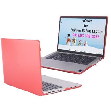 Imagem de mCover Capa compatível apenas com Dell Pro 13 Plus PB13250 PB13255 PB13255 de 13,3 polegadas 2025-2026 ou PC Windows 2 em 1 (não serve para nenhum outro modelo Dell) - vermelho