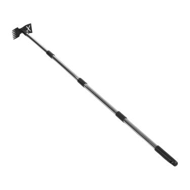 Imagem de Jiawu Ferramenta de Capinação de Jardim 2 Em 1, Ancinho de Ervas Daninhas Com Alça Longa, Remoção Manual de Ervas Daninhas para Pátio