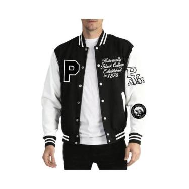 Imagem de Jaqueta Esportiva Unissex Oversized Com Estampa De Slogan De Time De B