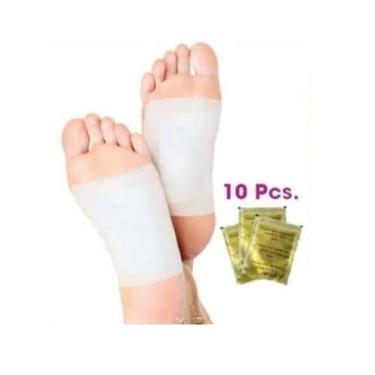 Imagem de Kit 10 Adesivos Eliminador de Toxinas Natural P/Pes - Saude