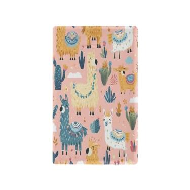 Imagem de Wassud Placa de cobertura para interruptor de luz, 1 capa de tomada em branco, placa de parede, tomadas elétricas decorativas, alpaca fofa, decoração de sala de estar