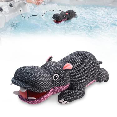 Imagem de ZYIDBNG Absorvedor de escória para banheira de hidromassagem hipopótamo reutilizável lavável para acessórios de banheira de hidromassagem spa esponja absorvente de óleo de piscina (1 pacote