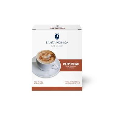 Imagem de Café Santa Monica Cappuccino em sachê 20 unidades