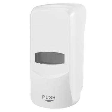 Imagem de FTVOGUE Dispensador de Sabonete Manual, Dispensador de Sabonete Líquido Montado na Parede Com Capacidade de 1L Com Bomba Dupla à Prova de Vazamento e Grande Abertura para Banheiro, (Branca)