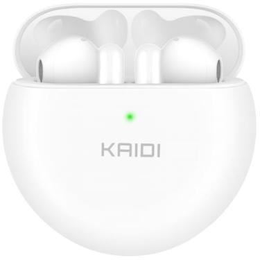 Imagem de Fone de ouvido bluetooth sem fio Kaidi kd-770 esportes compativel com android iios TWS 5.0 (Branco)