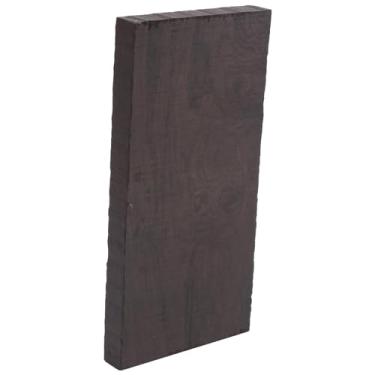 Imagem de Generic Artesanato Em Branco de Madeira de ébano Preto - Cabo DIY Leve e Prático para Instrumentos Musicais - Artesanato Requintado Tamanho 70x50x20mm Uso Versátil (120 * 60 * 10mm)