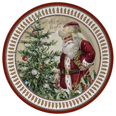 Imagem de Prato Raso Cenas Natal Alleanza 6 un