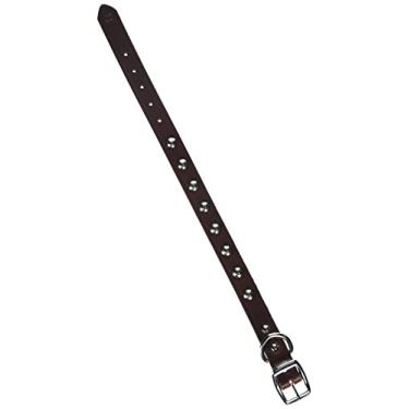 Imagem de OmniPet Leather Brothers 100LS-BU20 Coleira de couro Latigo regular de 2,5 x 50,8 cm, grande, vinho