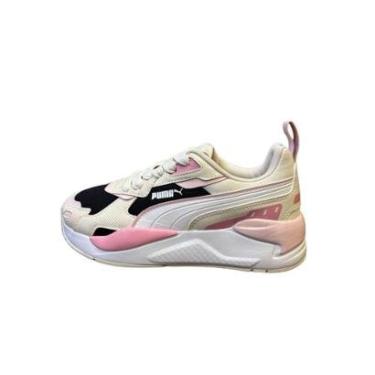 Imagem de TENIS PUMA X RAY 3 BRANCO ROSA FEMININO-Feminino