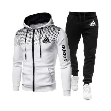 Imagem de Conjunto De Moletom Masculino Para Academia, Moda Esportiva, Roupas Pa