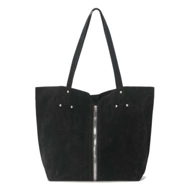 Imagem de ACUARIO Bolsa feminina para trabalho, bolsa acolchoada para viagem e academia, Preto, Medium, Tendência