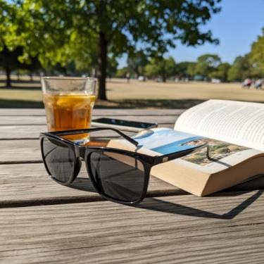 Imagem de Óculos de sol femininos clássicos luxuosos masculinos para dirigir ao ar livre, pesca, moda