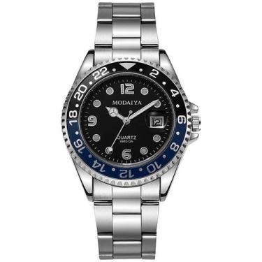 Imagem de Relógio Clássico Masculino De Luxo Com Pulseira De Silicone Estilo Mil