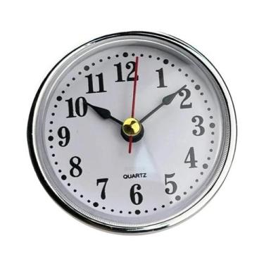 Imagem de Relógio De Parede Clássico Redondo De 65mm Com Movimento De Quartzo E 