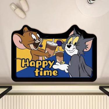 Imagem de Tapete de banheira de chuveiro Tapete de banheiro Tom and Jerry Anime 
