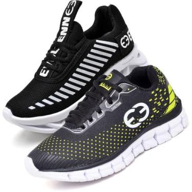 Imagem de Tênis Infantil Masculino Esportivo Modelos Diferentes - Kit 2 Pares Ve