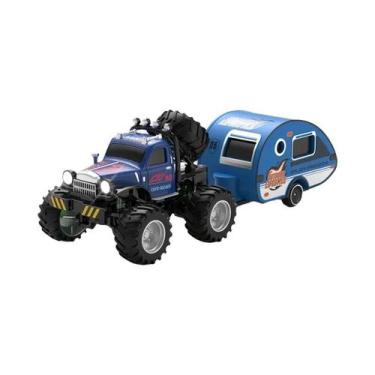 Imagem de Carro Mini RC Para Crianças 164 24G Controle Remoto Off-Road Caminhão 