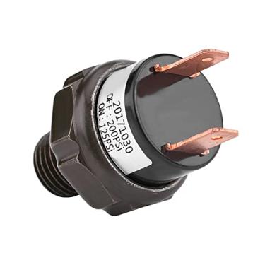 Imagem de AYNEFY Interruptor de Pressão Universal para Compressor de Ar Automático, Válvula de Controle de Metal 12V para Compressores de Ar Com Roscas 1/4 Npt, Ideal para Uso Automotivo e Externo (125-200