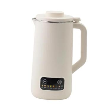 Imagem de MotiveTech Máquina automática vegetal, máquina de amêndoas com fervura de água, elétrica para uso doméstico, grãos, arroz, pasta, Branco