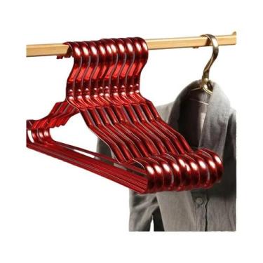 Imagem de Cabides De Roupas Em Liga De Alumínio Antiderrapantes Para Adultos, Su