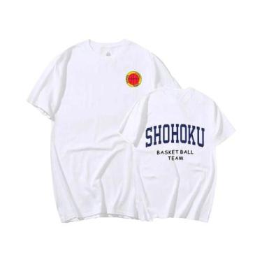 Imagem de Camiseta Unissex Sakuragi Hanamichi Slam Dunk Anime, Cosplay Da Equipe