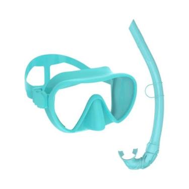 Imagem de Máscara De Mergulho Sem Armação De Baixo Volume, Conjunto De Snorkel Ú
