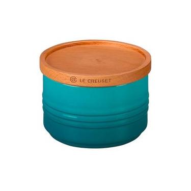 Imagem de Pote com Tampa 420 ml Azul Caribe Le Creuset