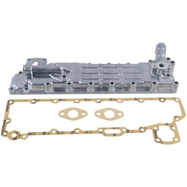 Imagem de Tampa do refrigerador de óleo LSSSOCH 8944496450 8-94449-6450 compatível com escavadeira Hitachi EX100 EX100M EX100WD EX120 EX150 EX90 RX1200 Loader BX70 BX70D LX70 Motor 4BDD 1