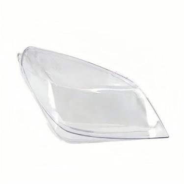 Imagem de Capa de lente do farol dianteiro do carro compatível com opel astra h 2004 2005 2006 2007-2010 transparente tampa de vidro abajur transparente(1 Piece Right)